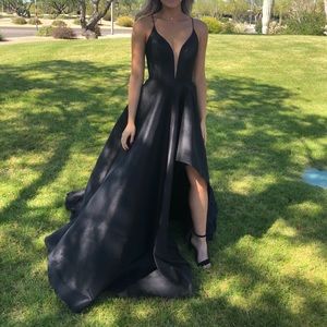 black prom dress